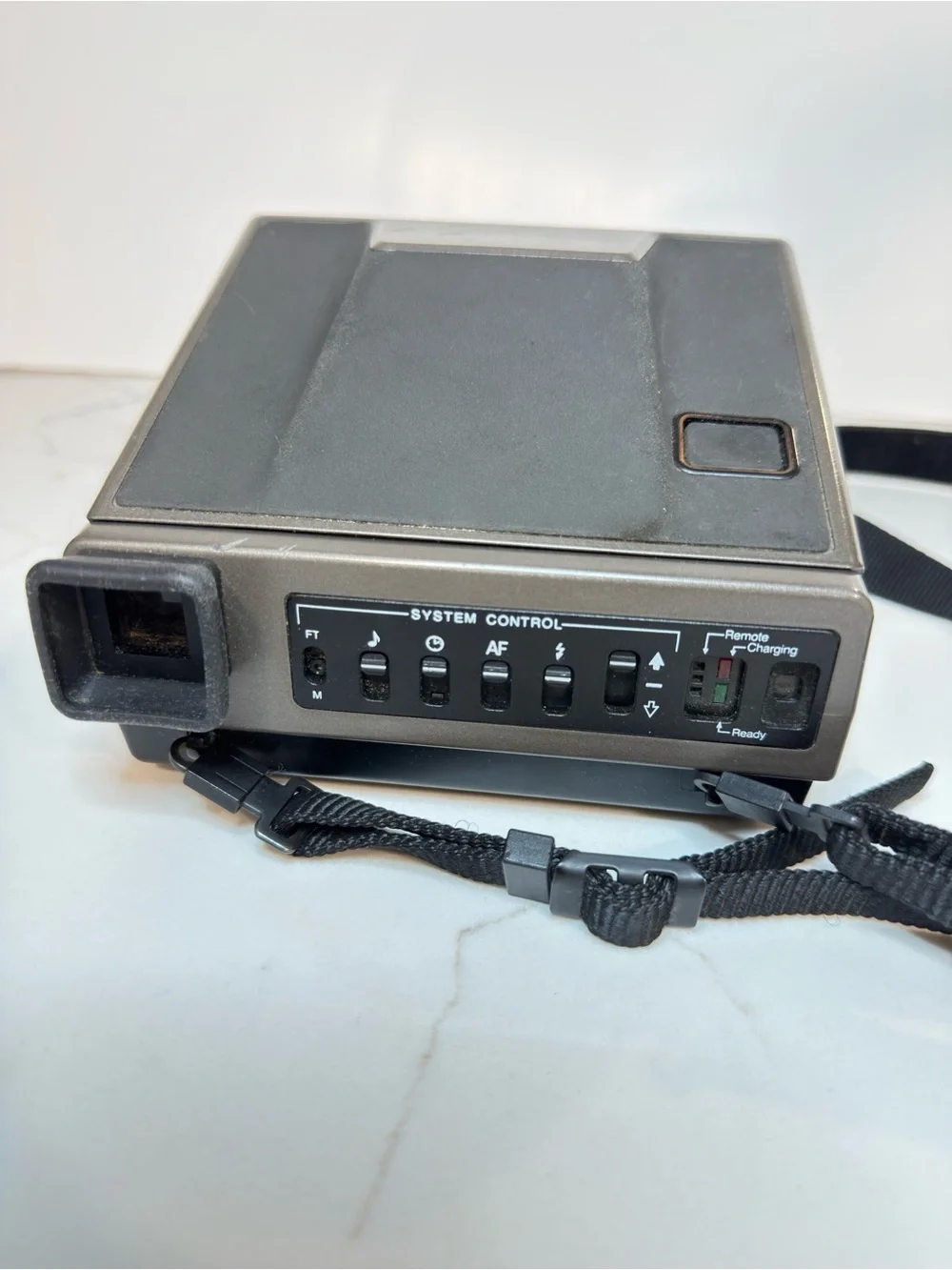 Polaroid Gray and Black Image System Instant Camera